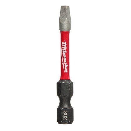 Milwaukee Tool SHOCKWAVE 2 Impact Square Recess #2 Power Bit 48-32-4472